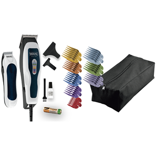 Wahl Color Pro Combo, 1-25 mm, black/white - Hair clipper + trimmer