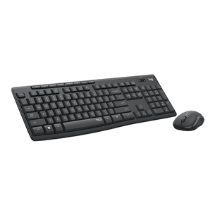 Klaviatūra ir pelė Logitech MK235, SWE, Belaidės