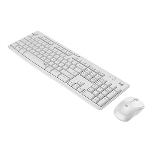 Logitech Slim Combo MK295, SWE, balta - Klaviatūra ir pelė