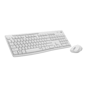 Klaviatūra ir pelė Logitech MK235, SWE, Belaidės