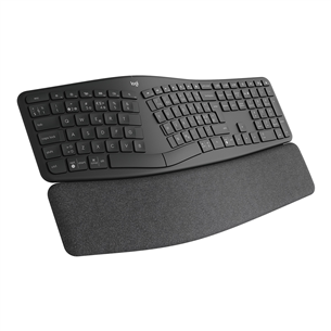 Klaviatūra Logitech ERGO K860, SWE, Belaidė 920-009168