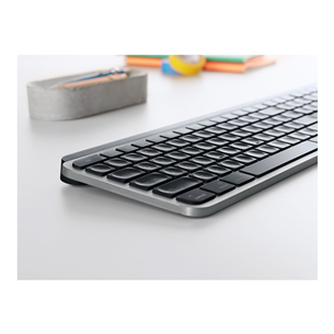 Logitech MX Keys, Mac, SWE, серый - Беспроводная клавиатура