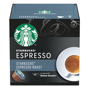 Kavos kapsulės Starbucks Nescafe Dolce Gusto Espresso Roast