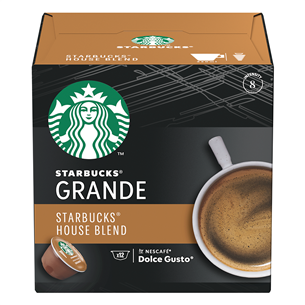 Kavos kapsulės Starbucks Nescafe Dolce Gusto House Blend