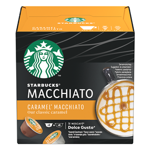 Nescafe Dolce Gusto Starbucks Caramel Macchiato, 6+6 порций - Кофейные капсулы