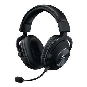 Ausinės Logitech G PRO X, Belaidės, Juodos 981-000907