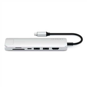 Satechi Multi-port, USB-C, grey - hub