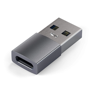 Satechi, USB A-USB C, серый - Адаптер