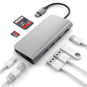 Satechi USB-C Multiport 4K Ethernet ST-TCMAM