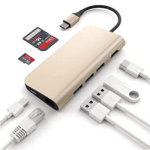 Satechi USB-C Multiport 4K Ethernet ST-TCMAG