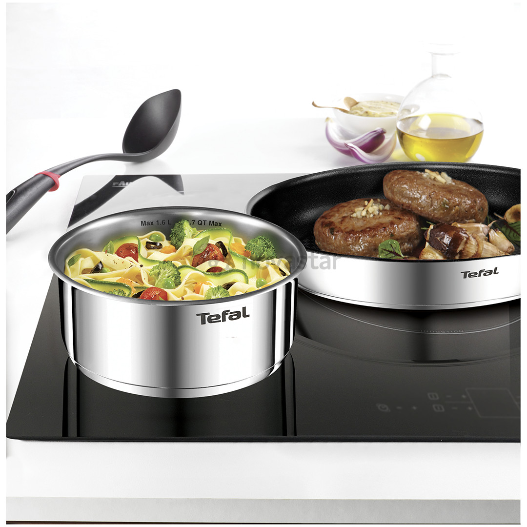 Tefal Ingenio Emotion, диаметр 20 см, нерж. сталь - Кастрюля