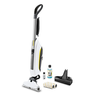 Kärcher FC 5 Premium, white/grey - Hard floor cleaner