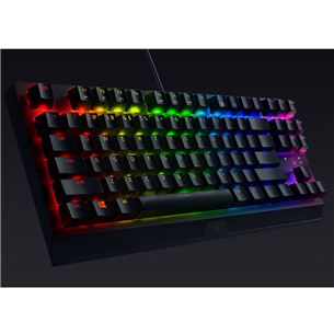 Razer BlackWidow V3 TKL Razer Green, RUS, черный, RGB - Механическая клавиатура