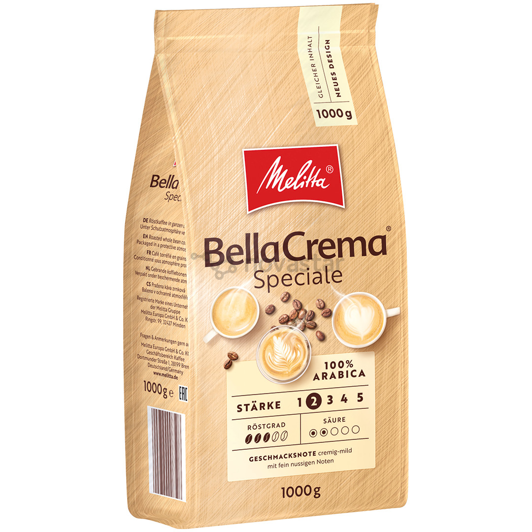 Kavos pupelės Melitta BellaCrema CafeSpeciale, 1kg