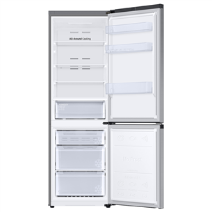 Samsung, NoFrost, 344 L, height 186 cm, inox - Refrigerator