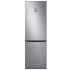 Samsung, Humidity Fresh +, NoFrost, 344 L, height 186 cm, inox - Refrigerator