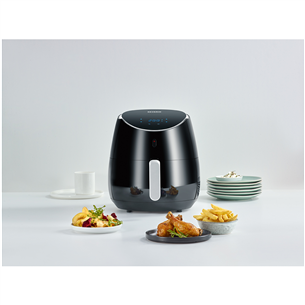 Severin XXL, 5 L, black - Air Fryer