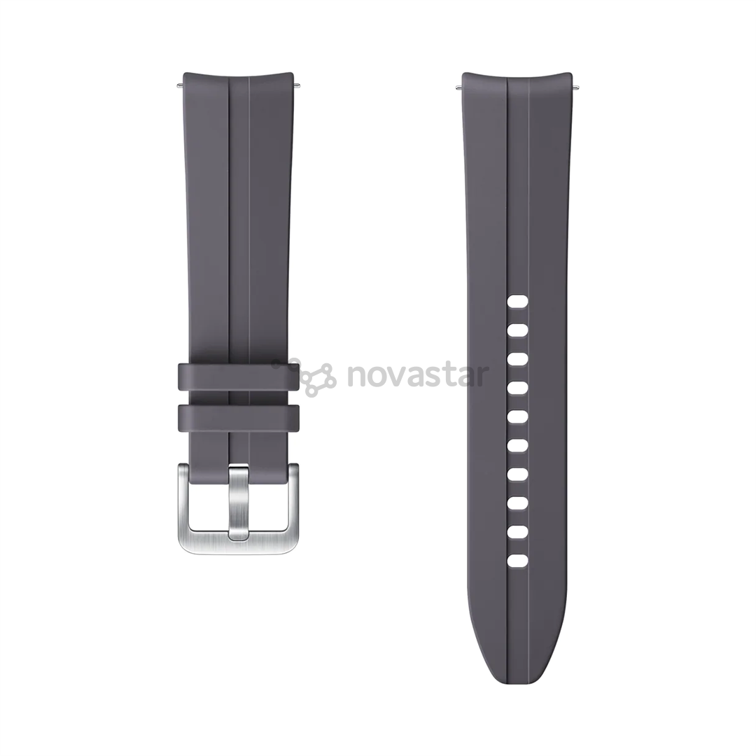 Dirželis Galaxy Watch 3 Ridge Sport Band, 20mm S/M, Pilkas