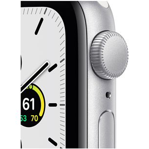 Išmanusis laikrodis Apple Watch SE, 44mm, Silver/White