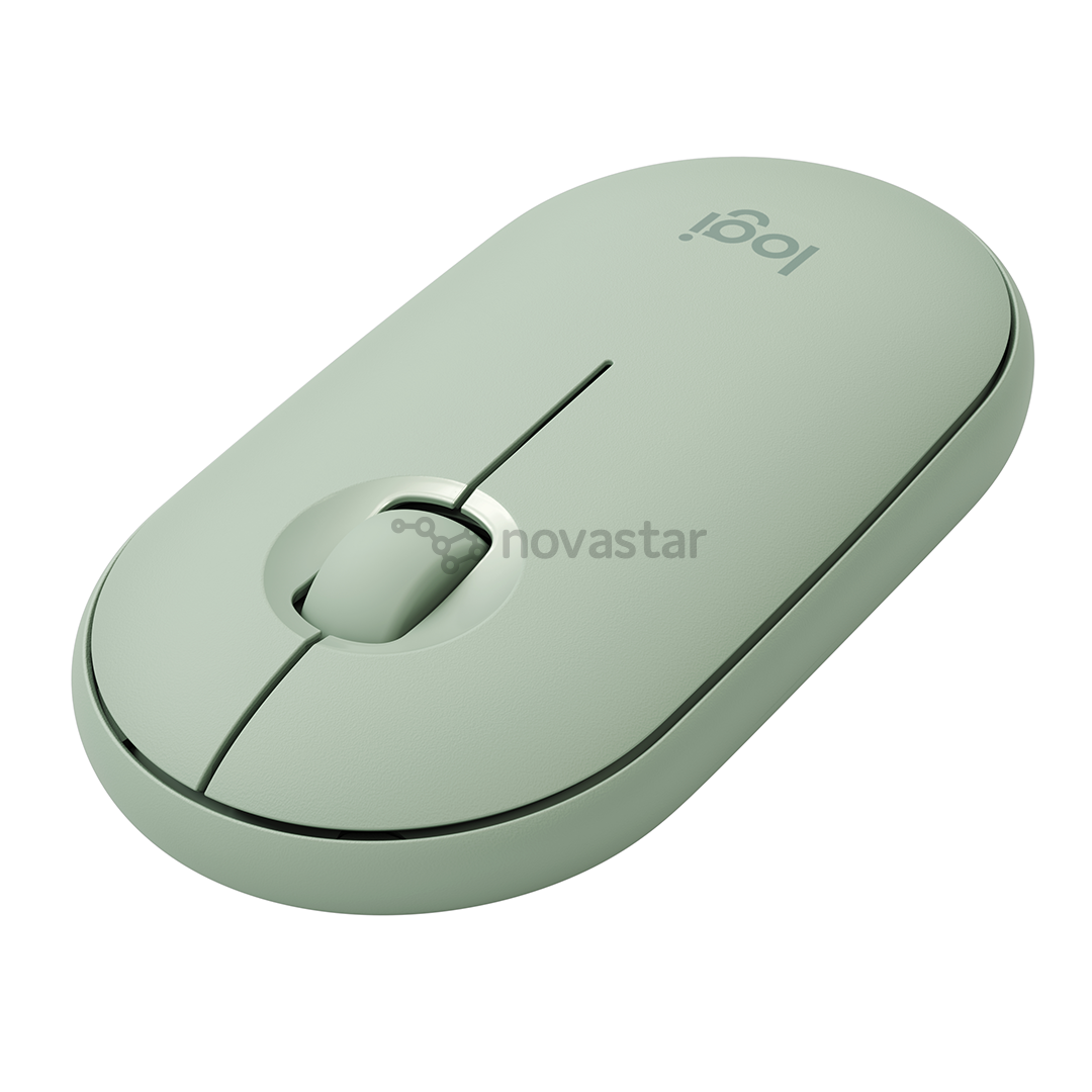 Pelė Logitech Pebble M350, Belaidė, Žalia