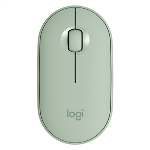 Pelė Logitech Pebble M350, Belaidė, Žalia