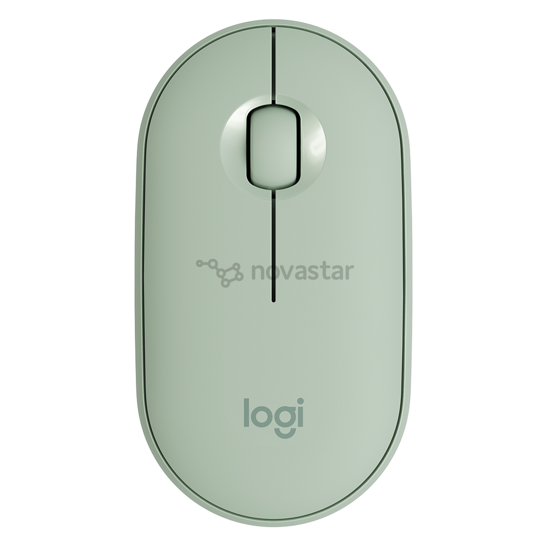 Pelė Logitech Pebble M350, Belaidė, Žalia