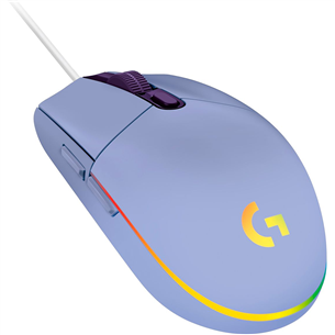 Logitech G102 LightSync, purple - Wired Optical Mouse