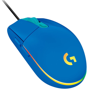 Logitech G102 LightSync, синий - Проводная оптическая мышь