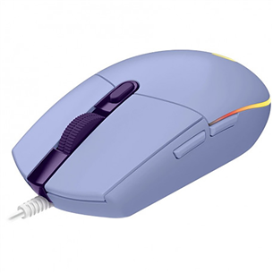 Logitech G102 LightSync, purple - Wired Optical Mouse