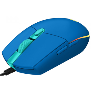 Logitech G102 LightSync, blue - Wired Optical Mouse