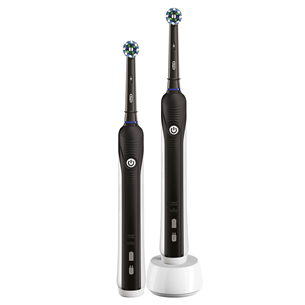 Braun Oral-B PRO790, 2 pieces, black/ white - Electric toothbrush set