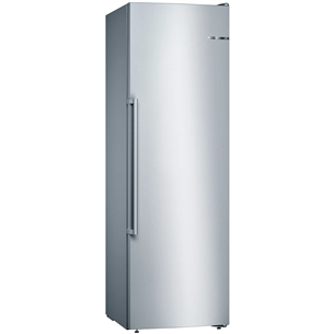 Bosch, NoFrost, ice maker, 242 L, height 186 cm, inox - Freezer