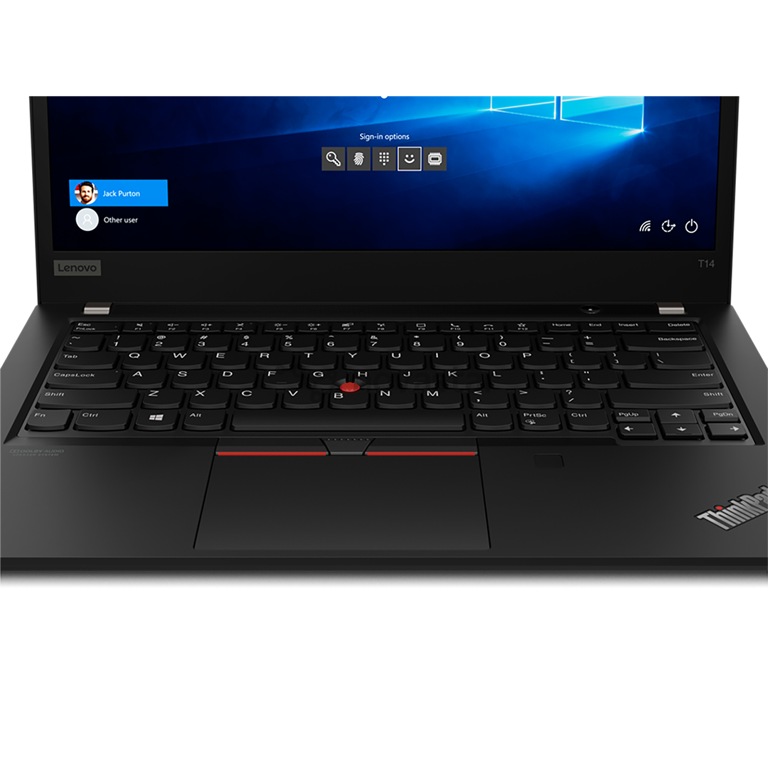 Nešiojamas kompiuteris Lenovo ThinkPad T14/Intel Core i5-10210U/Intel UHD Graphics/SSD 512GB/RAM 8GB/W10P/BT/Nordic