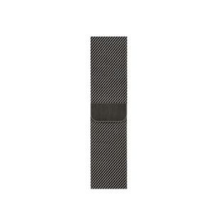 Dirželis Apple Watch Graphite Milanese Loop, 40mm
