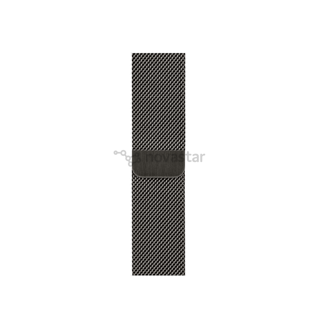 Dirželis Apple Watch Graphite Milanese Loop, 40mm