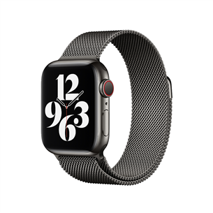 Dirželis Apple Watch Graphite Milanese Loop, 40mm