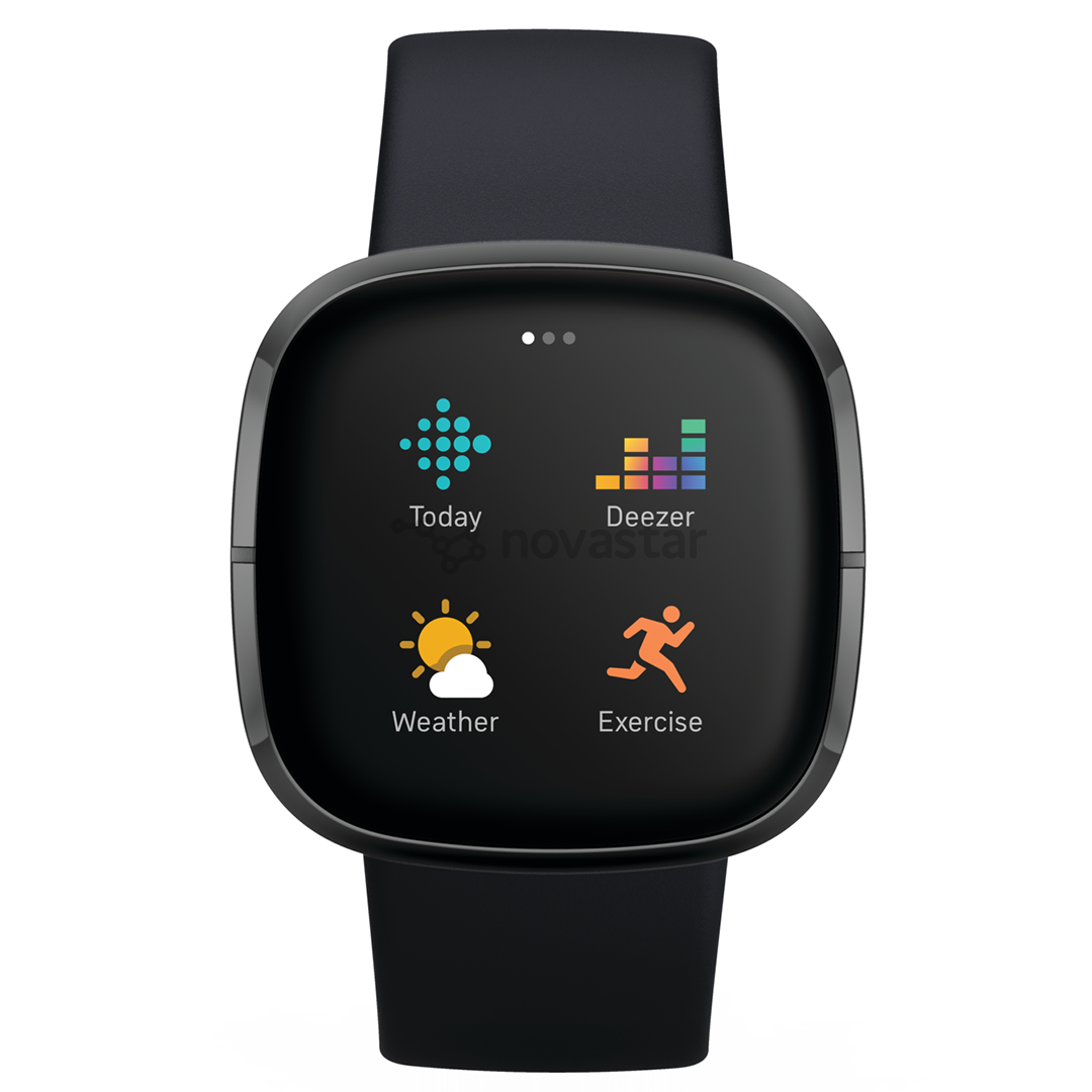 Išmanusis laikrodis Fitbit Sense, Graphite/Black