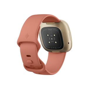 Išmansis laikrodis Fitbit Versa 3, Gold/Pink