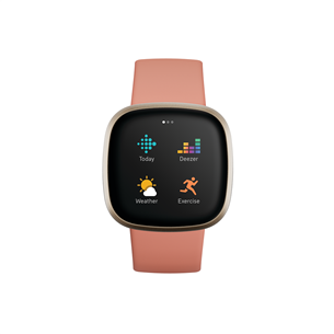 Išmansis laikrodis Fitbit Versa 3, Gold/Pink