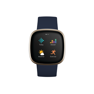 Išmansis laikrodis Fitbit Versa 3, Gold/Dark Blue