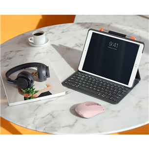 Pelė Logitech MX Anywhere 3, Belaidė, Rožinė