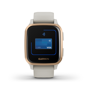 Išmanusis laikrodis Garmin Venu Sq Music, Gray/Rose Gold