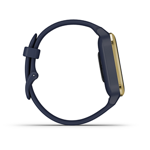 Išmanusis laikrodis Garmin Venu Sq Music, Dark Blue/Gold