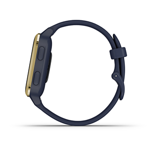 Išmanusis laikrodis Garmin Venu Sq Music, Dark Blue/Gold