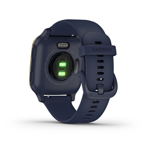 Išmanusis laikrodis Garmin Venu Sq Music, Dark Blue/Gold