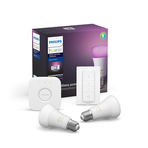 Lempučių rinkinys Philips E27, Balta ir Spalvota