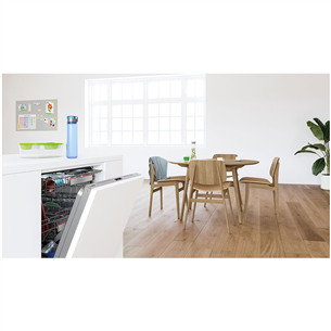 Bosch SMD6ZCX50E, Open Assist, TimeLight, 14 komplektų talpa - Įmontuojama indaplovė