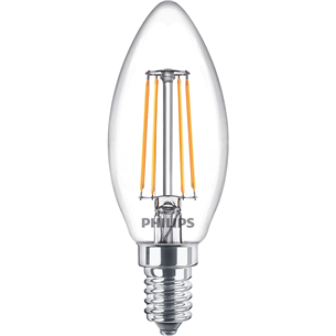 Lemputė Philips LED, E14 40W, Warm white