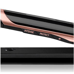 BaByliss, 140-235 °C, black/pink - Hair straightener