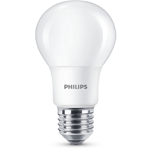 Lemputė Philips LED, E27 60W, Warm white